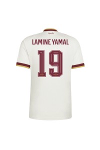 Espanja Lamine Yamal #19 Jalkapallovaatteet Vieraspaita MM-kisat 2026 Lyhythihainen